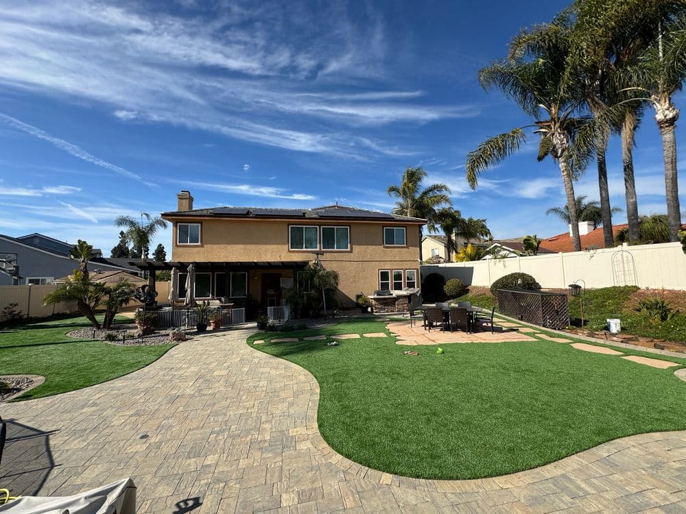 Backyard Turf and Paving Transformation in San Diego, CA (13)