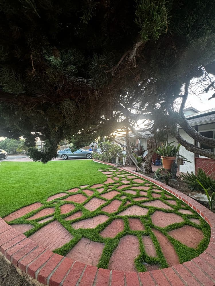 Turf Installation and Paving Project in Carlsbad (10)