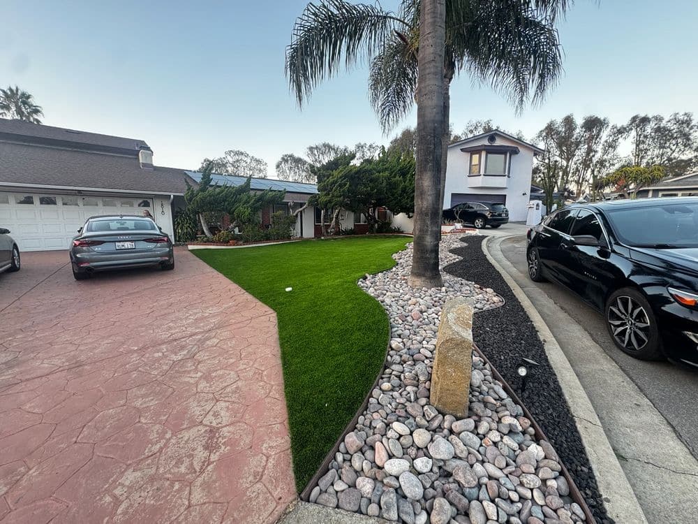 Turf Installation and Paving Project in Carlsbad (6)
