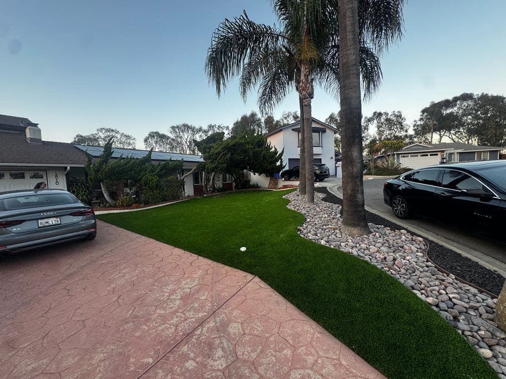 Turf Installation and Paving Project in Carlsbad (8)