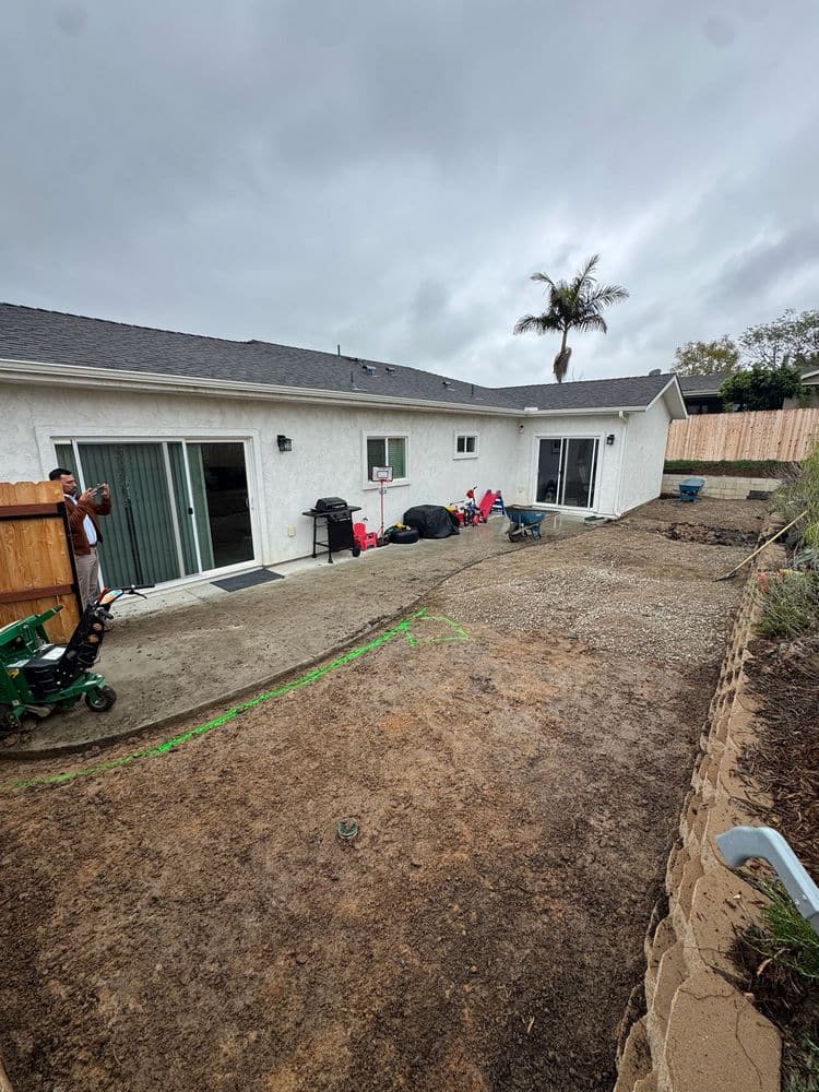 Backyard Turf and Custom Paving Upgrade in La Mesa, CA (4)